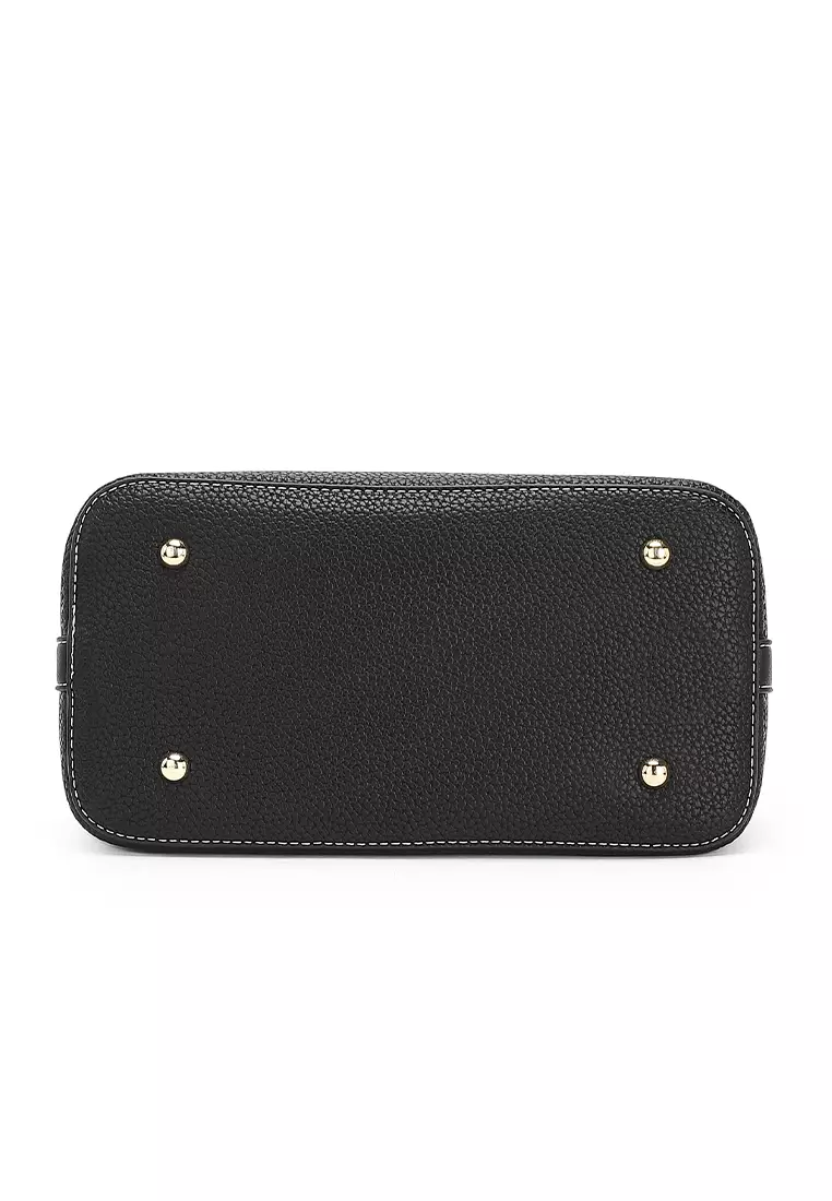 Women's Top Handle Bag / Sling Bag / Crossbody Bag (Tas Selempang / Tas Tangan) - Hitam