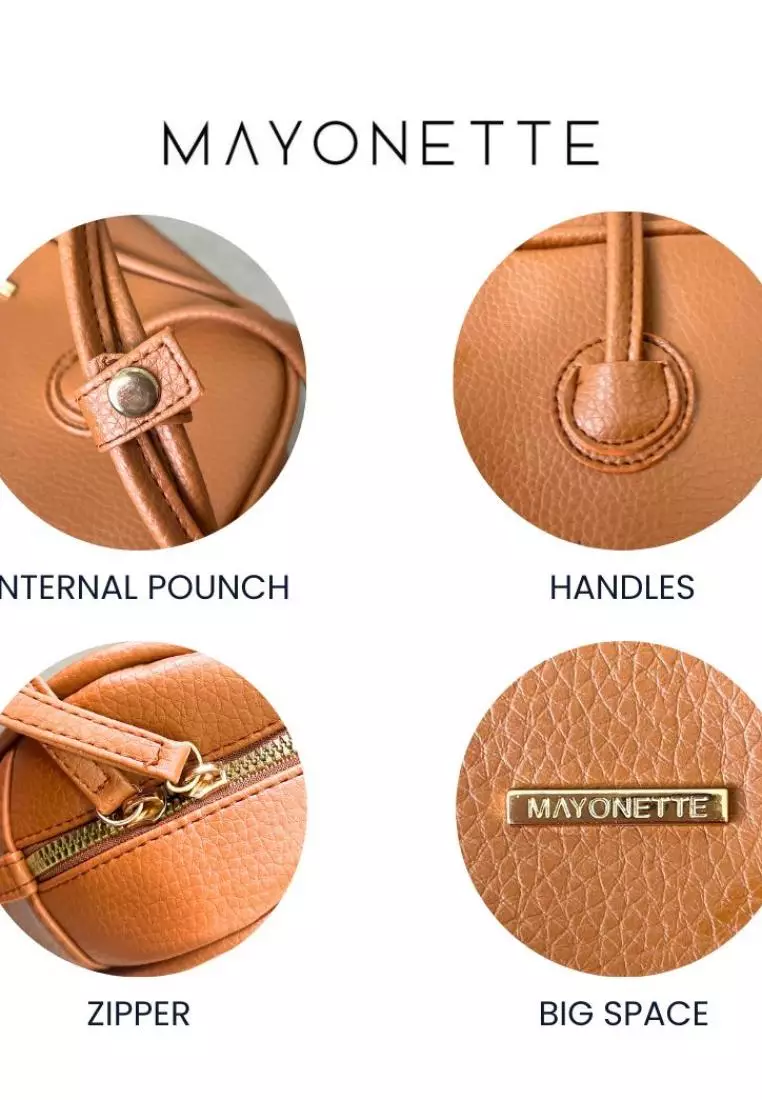 MAYONETTE Margie Shoulder Bag - Tas Shoulder Wanita - Tas Fashion Wanita Terbaru Korean Style