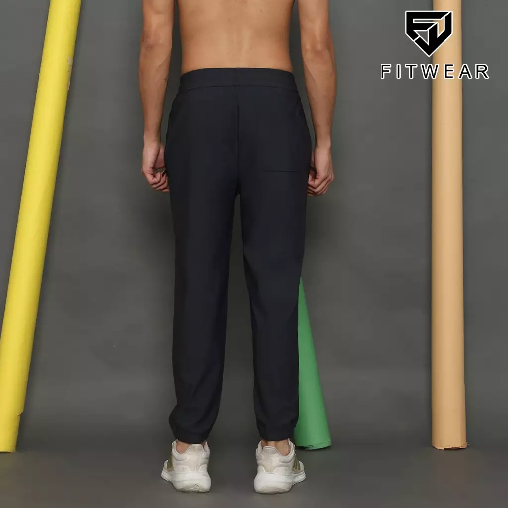 Fitwear Jogger Olahraga Pria ANTHONY STRETCH DRYFIT POCKET - DARK GREY