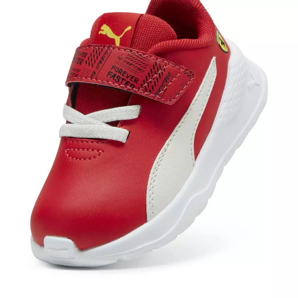 Puma Ferrari Anzarun LS AC Inf Rosso Corsa V - Sepatu Anak Laki-laki (Merah)