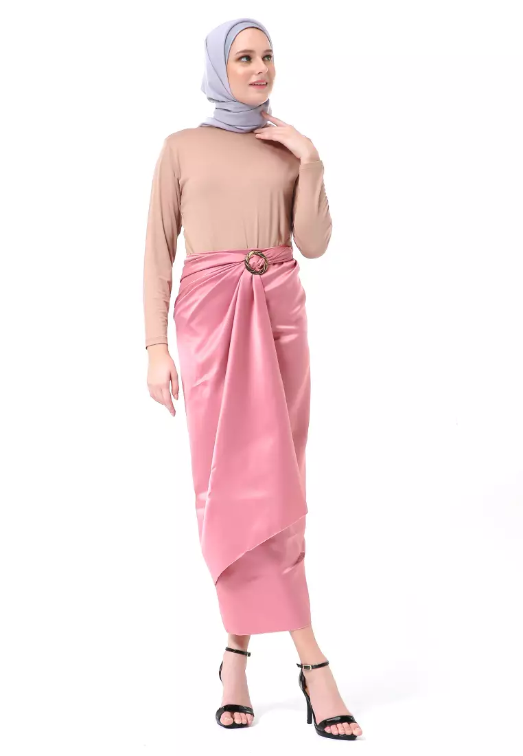 Cornelia Rok Lilit Polos Velvet Satin The Latest Today High Quality Premium - Dusty