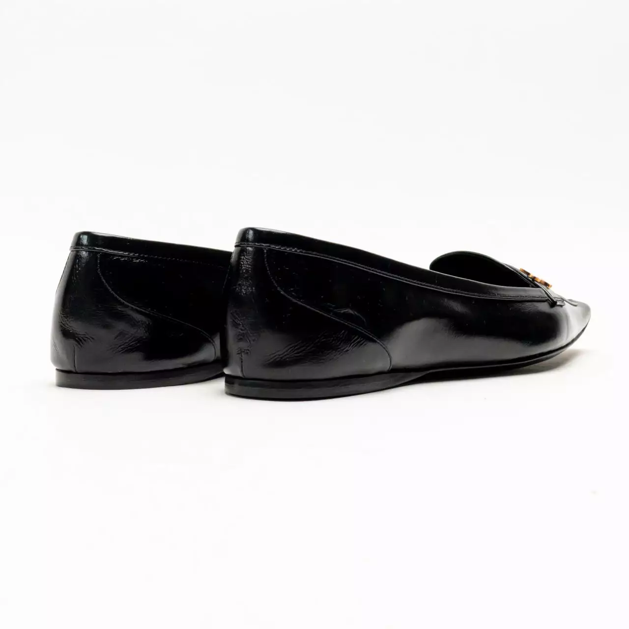 [12.12 Dealcember] Poppy Ballerina Smooth Leather Black