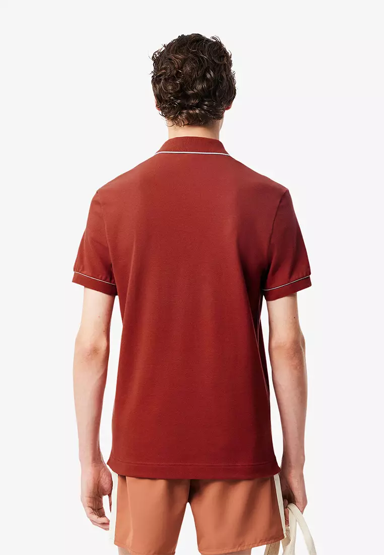 Regular Fit Paris Stretch Piqué Polo Shirt