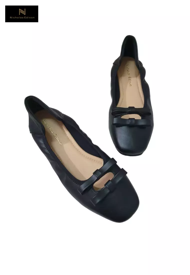 Nicholas Edison Flat Sofia Black