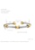 Her Jewellery gold Eternity Bangle (Dual Tone) - Made with Premium Japan Imported Titanium with 18K Gold plated 78202AC33273F5GS_3