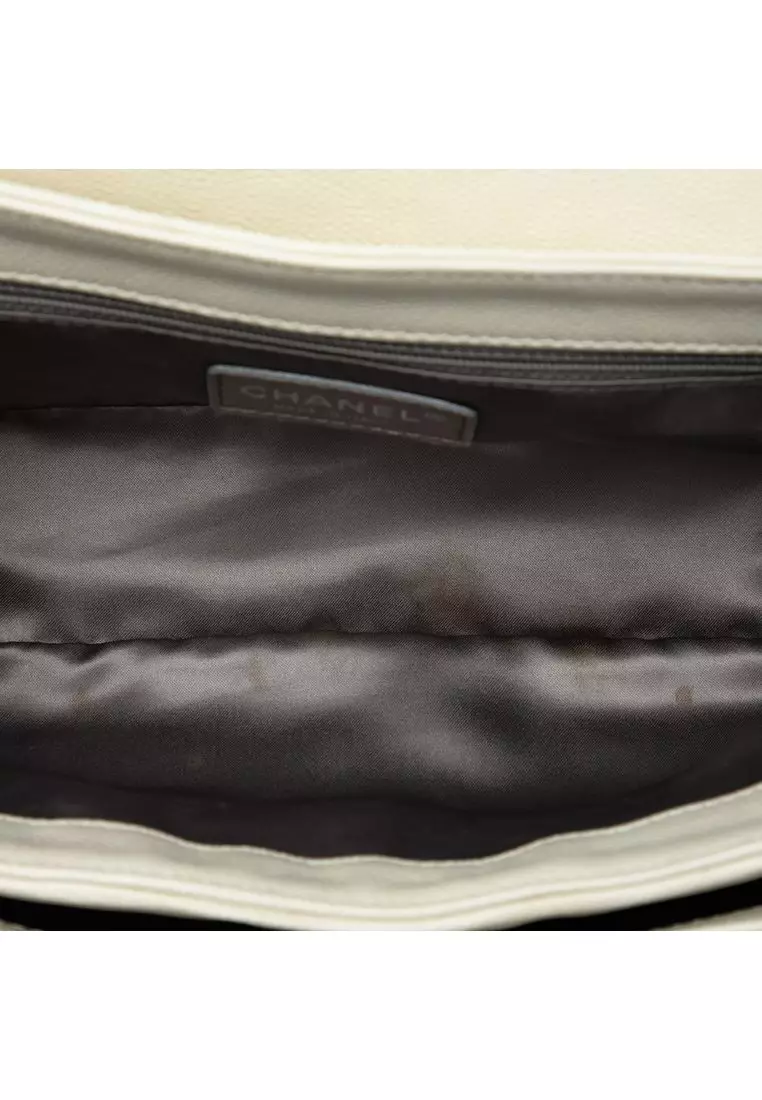 Pre-Loved Chanel Quilted Caviar Reissue 2.55 Pocket Flap