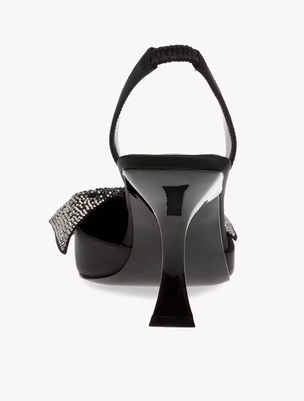 Steve Madden NITEOWL Women's Heels- Black Satin