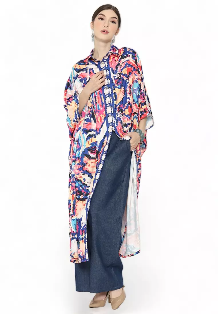 Kanzi Collared Kaftan