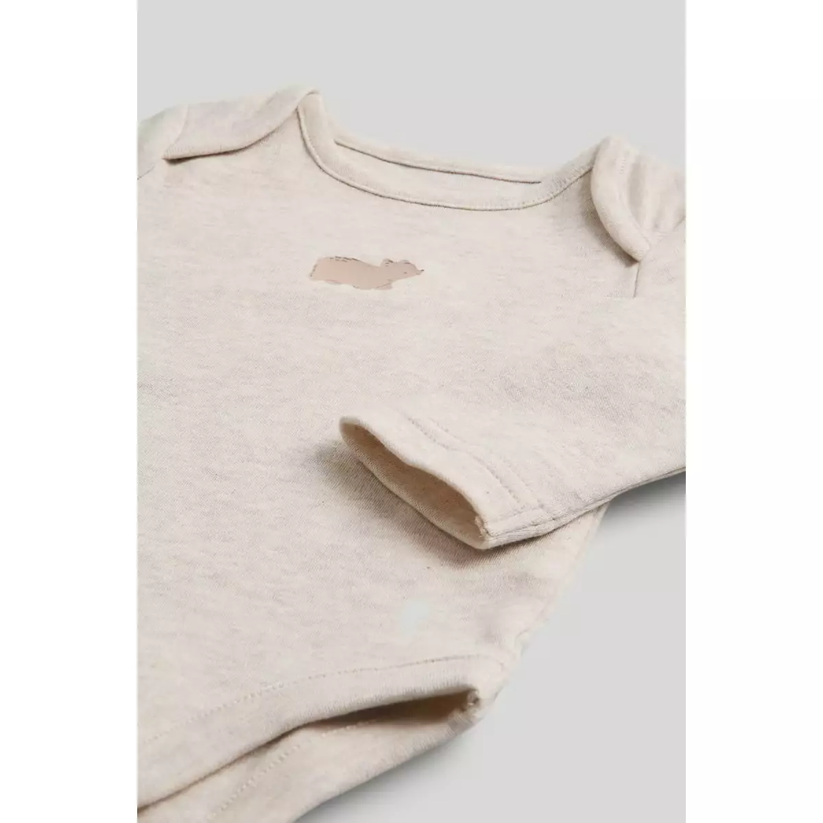 Mothercare 5 Pack My First Bear Long-Sleeved Bodysuits - Sleepsuits Unisex (Krem)