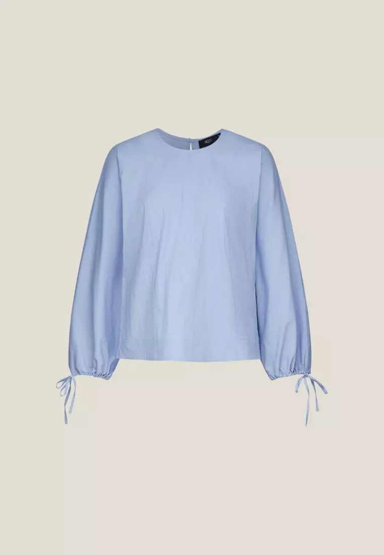 G2000 Puff Sleeve Textured Blouse