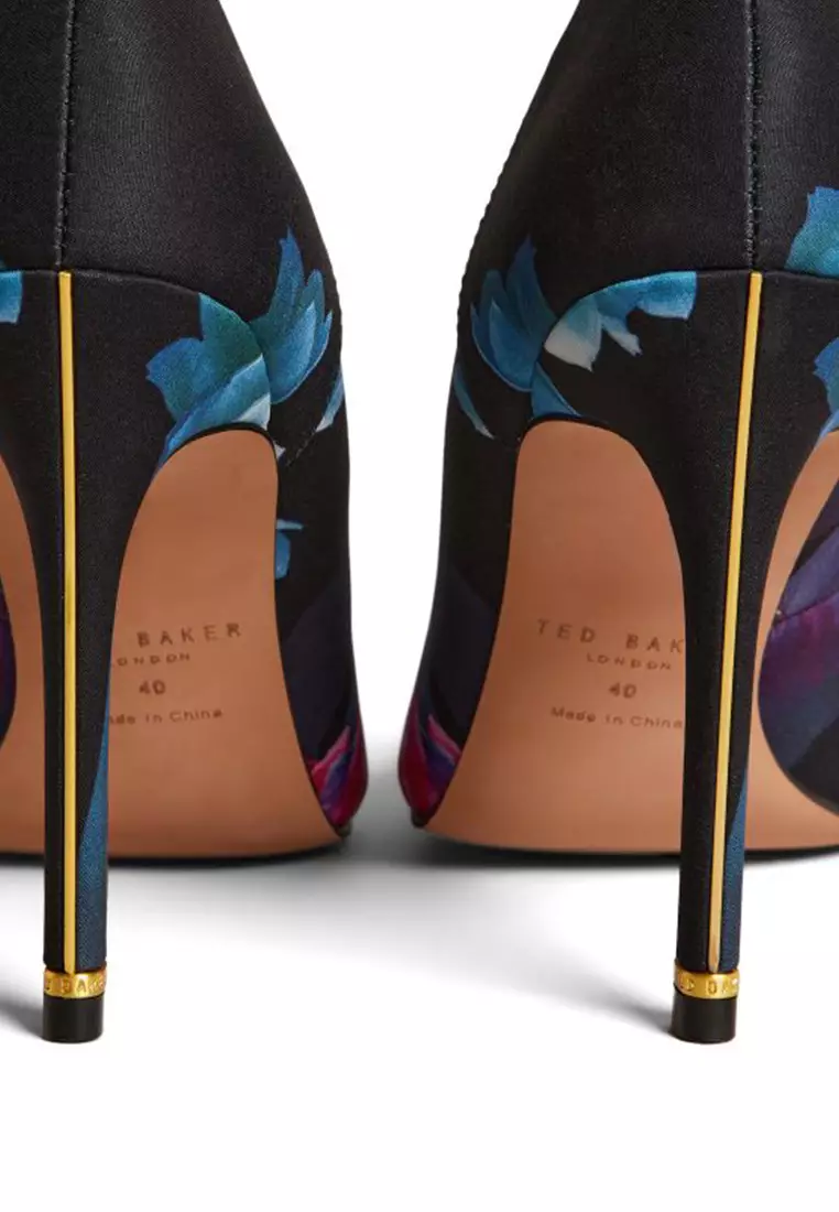 Ted baker knotted discount bow satin courts