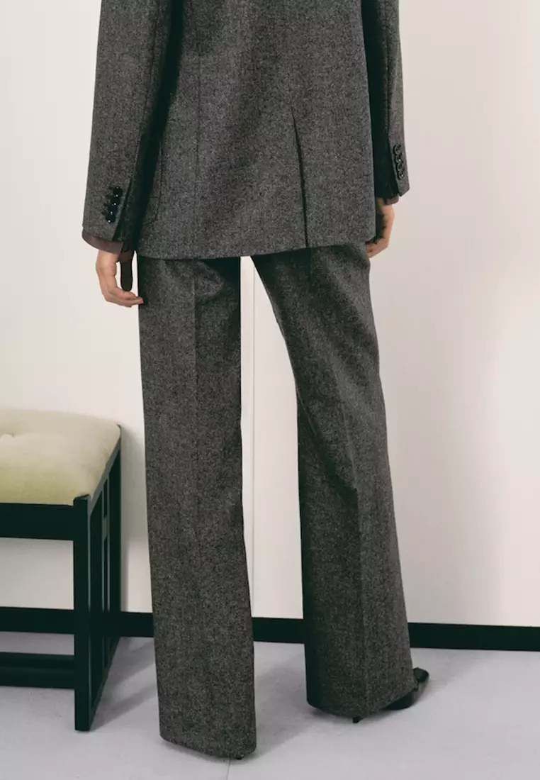 Speckled Wool Trousers