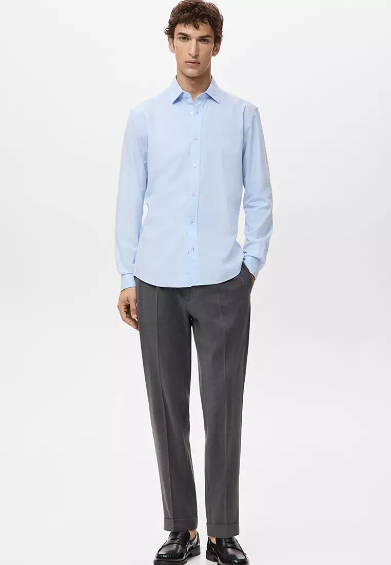 Regular-Fit 100% Cotton Shirt