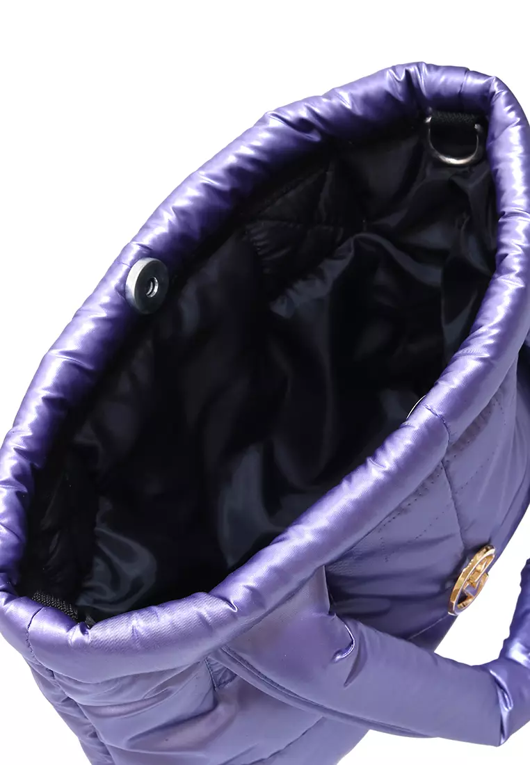 Angelina Pillow Puffy Bag Smooth Texture And High Quality - Butterfly Blush