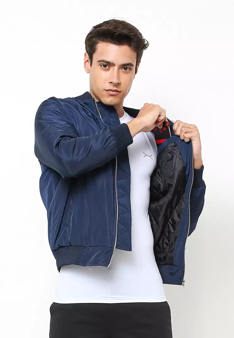 FLEXZONE Bomber Jacket Exclusive Navy
