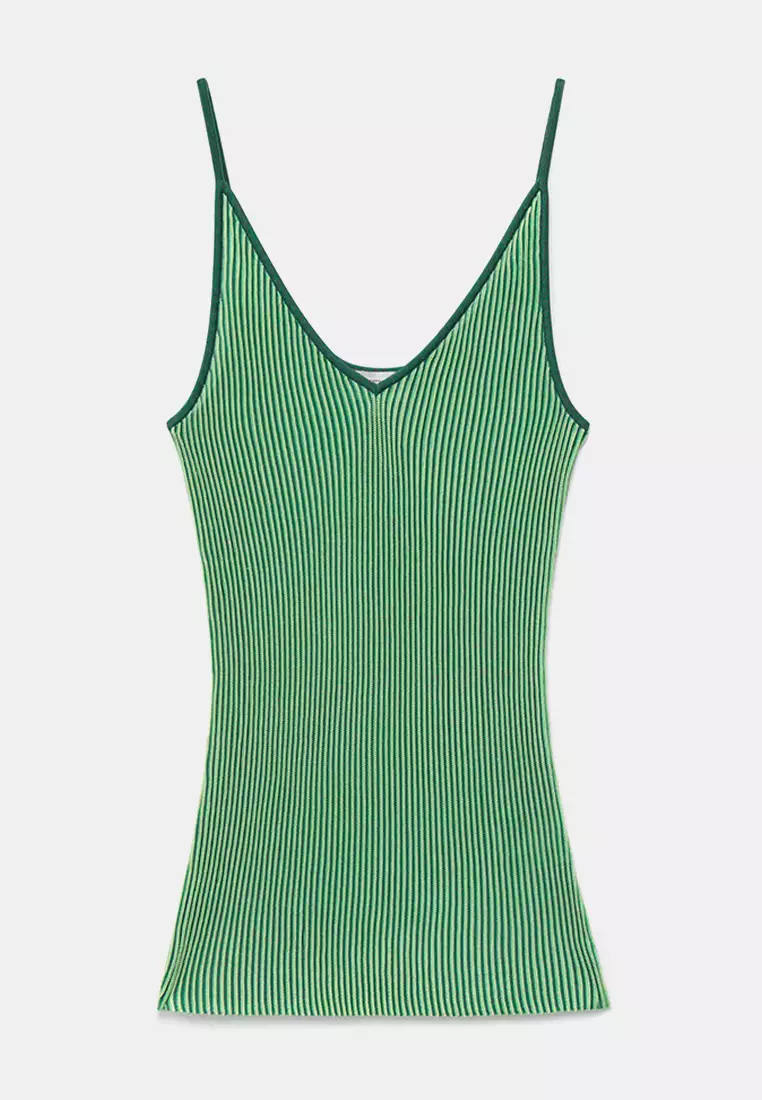 Rib-Knit Camisole Top