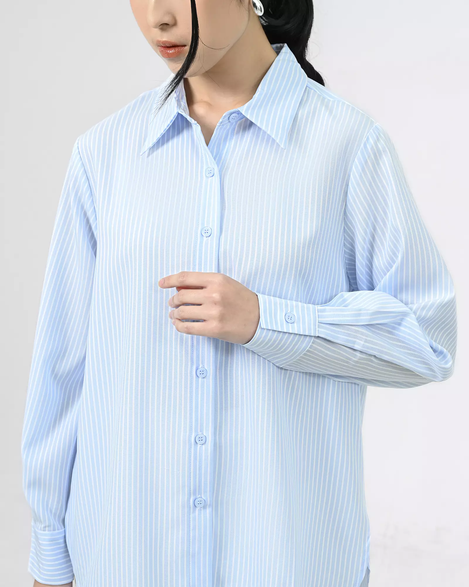 Geulis.id NOVA SHIRT - SKYBLUE