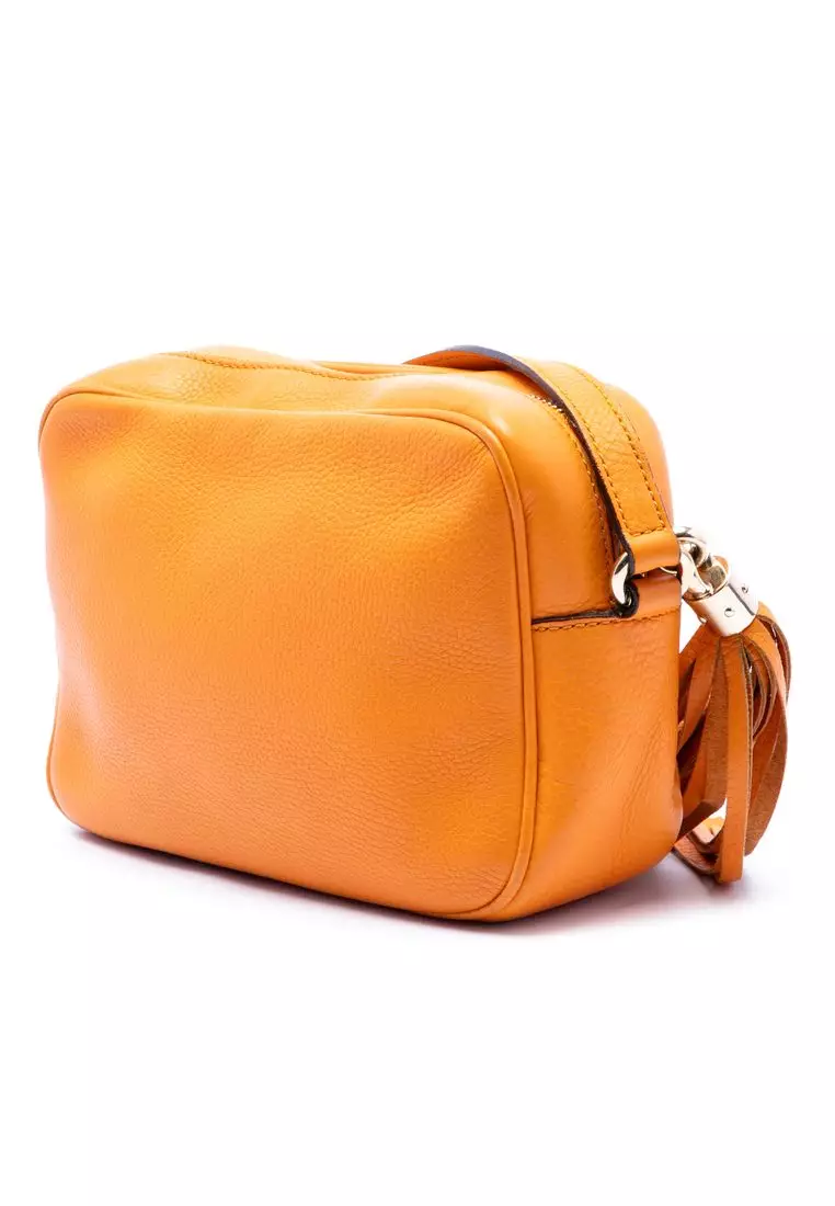 Pre-Loved Gucci Calfskin Soho Disco Crossbody