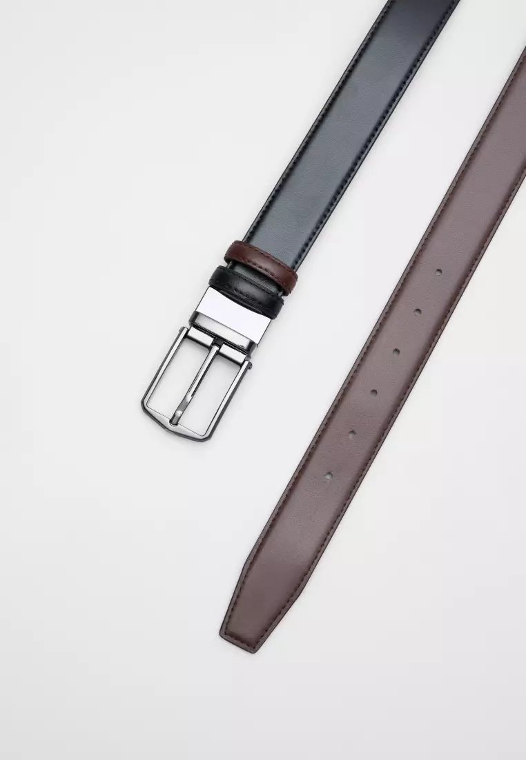 Black & Brown Reversible Belt