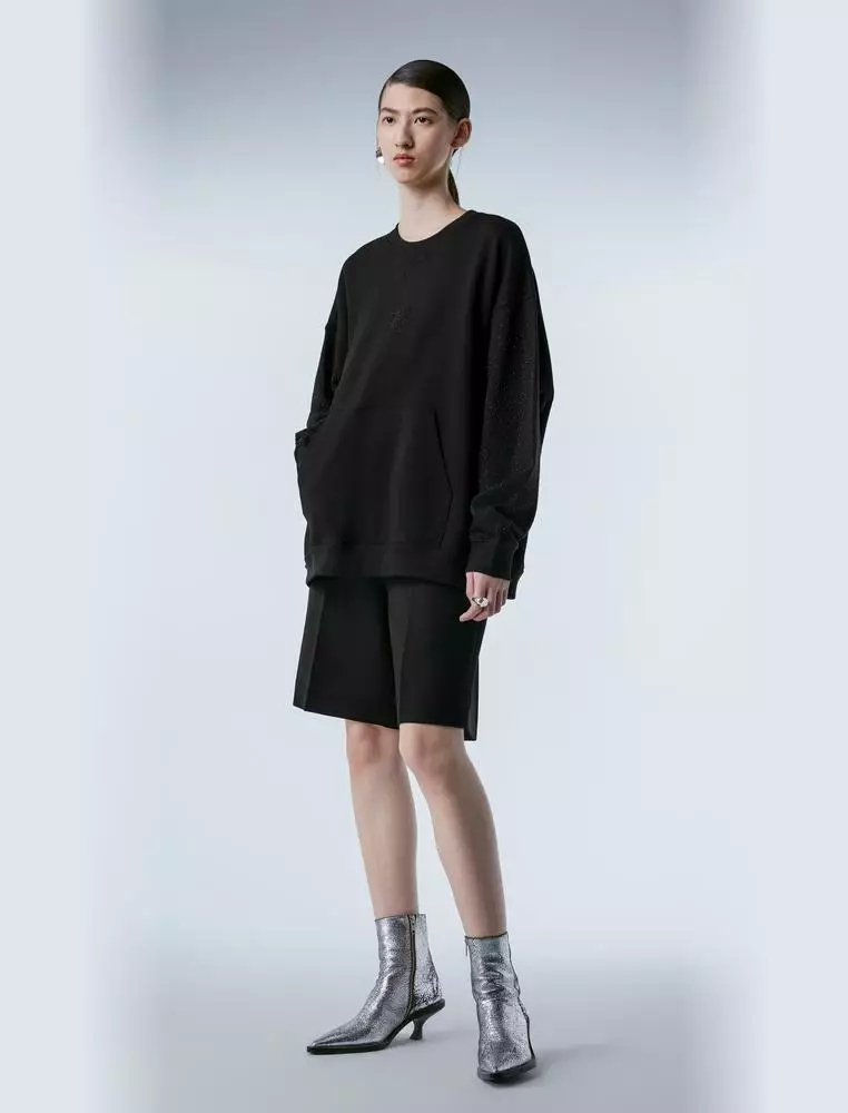   Long Sleeve Pullover Knit Sweater