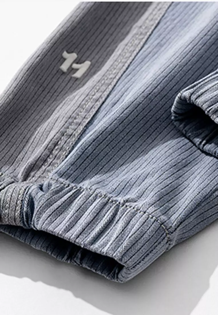 Stripe Casual Jogger Pants
