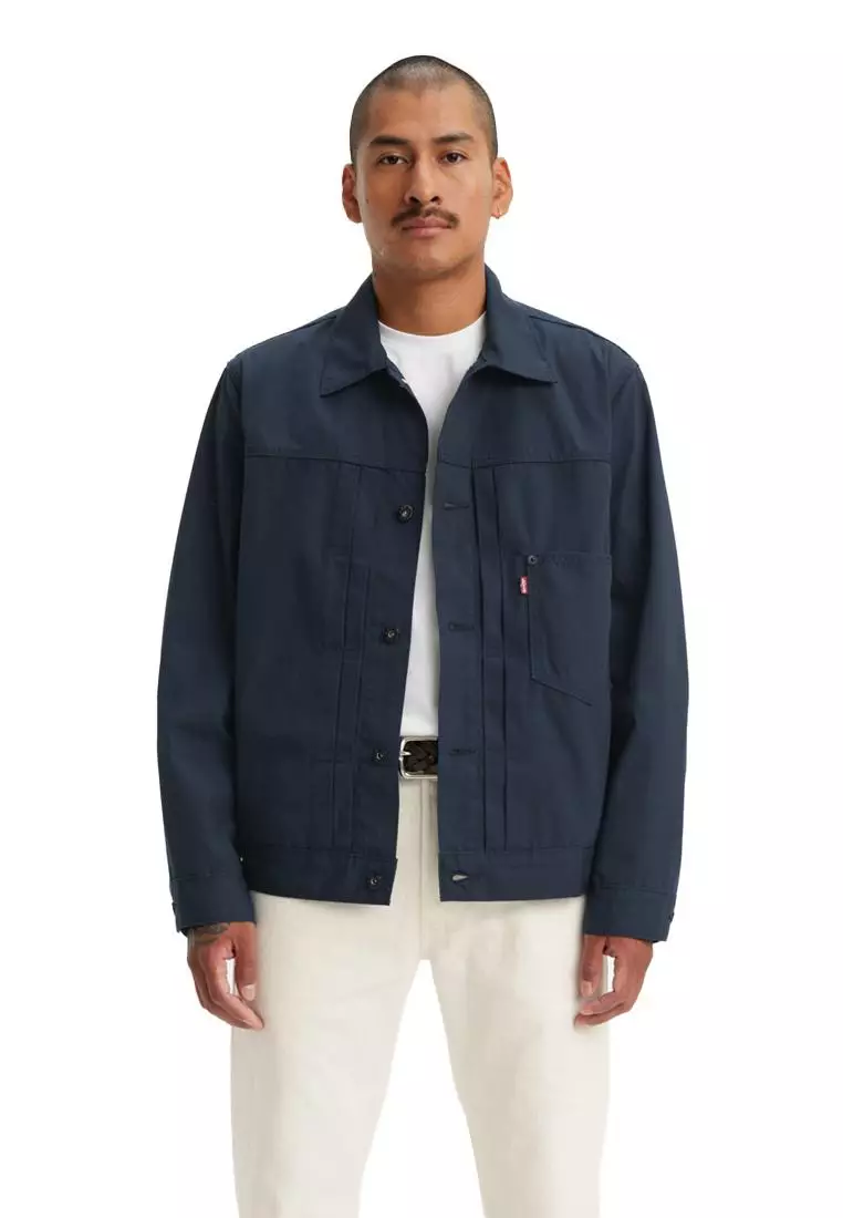 Levi's mens commuter top pro trucker jacket ii