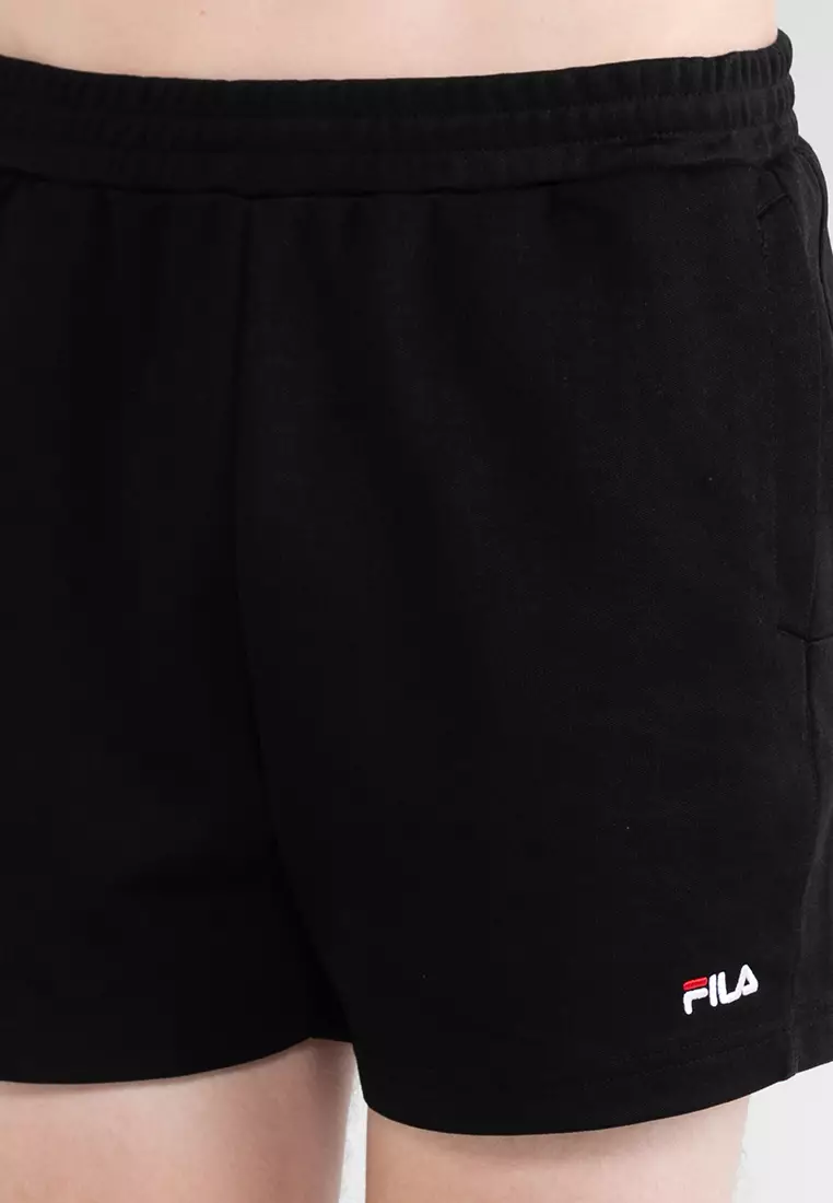 black fila shorts