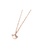 Air Jewellery gold Luxurious Little Dress Necklace In Rose Gold 13097ACAF2108BGS_3