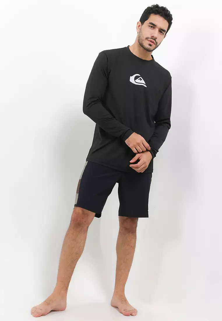 Solid Streak Long Sleeve Tee