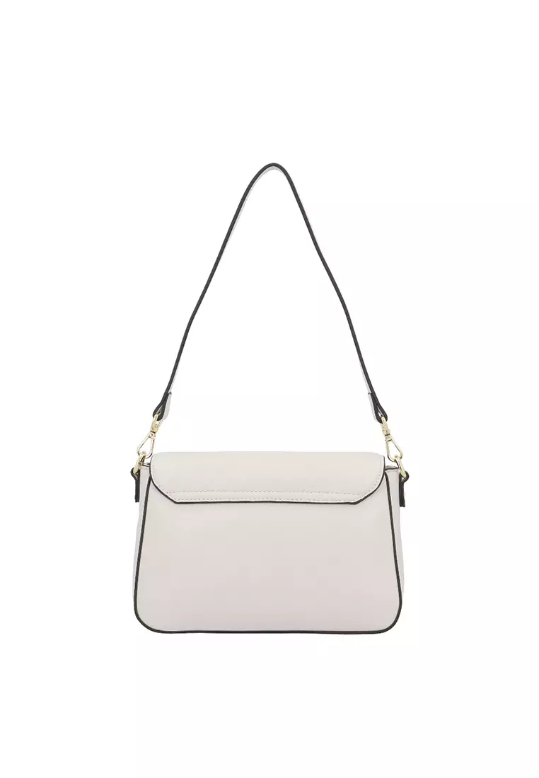 Buy Carlo Rino CR Amara Crossbody Bag - Beige Online | ZALORA Malaysia
