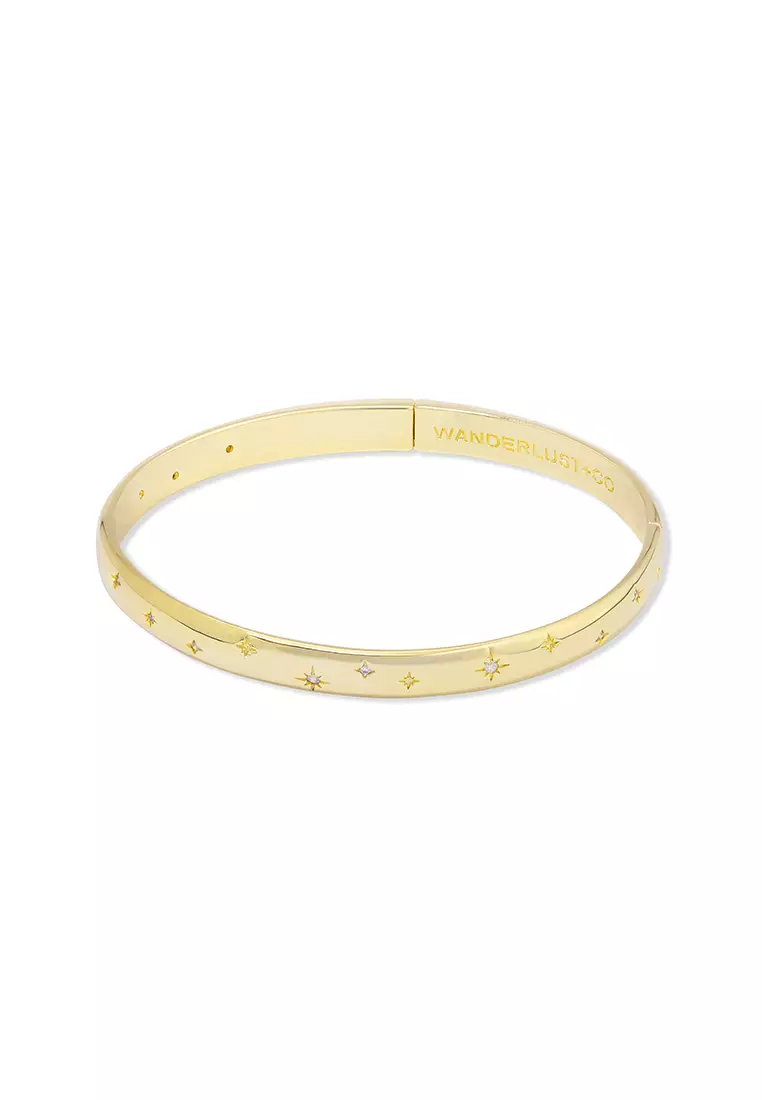 Gold bangle cheap bracelet womens