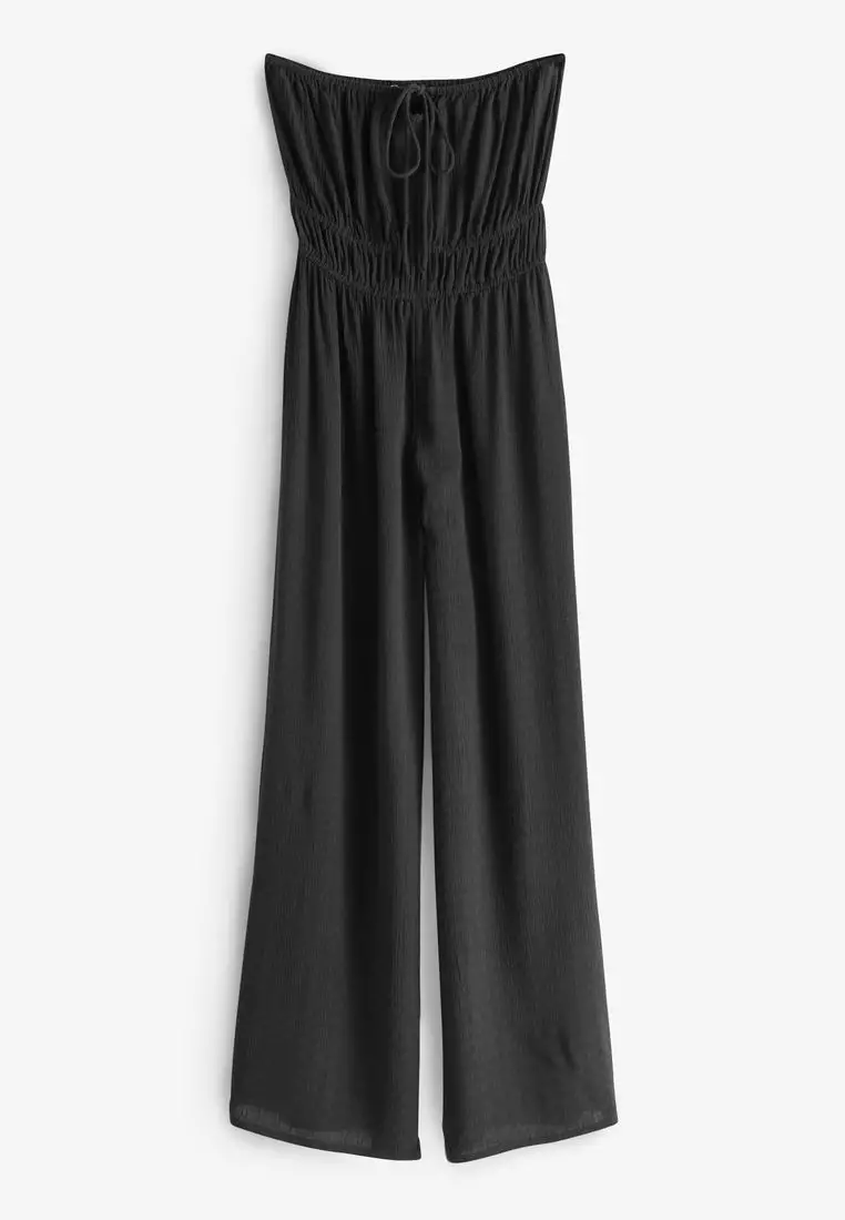 Buy NEXT Bandeau Wide Leg Jumpsuit 2025 Online ZALORA
