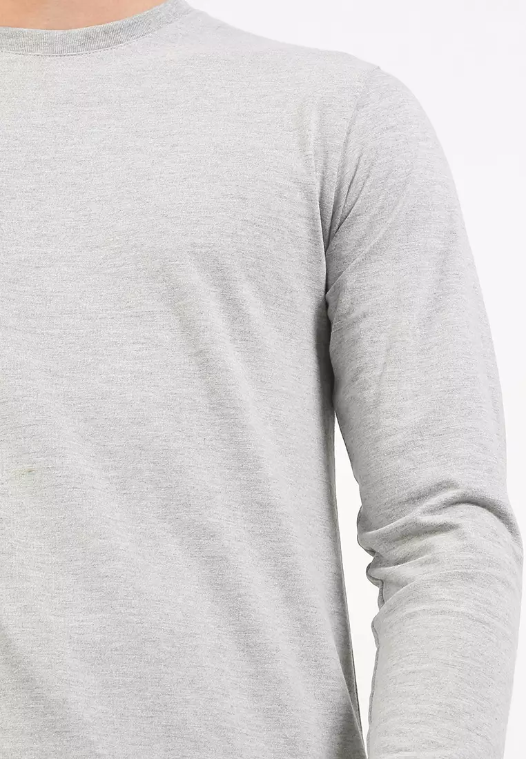 Tshirt Tangan Panjang Polos E171J16