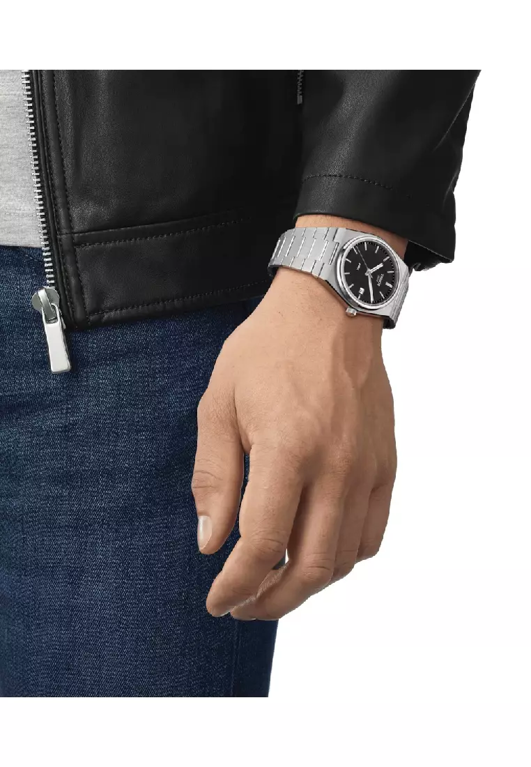 Buy Tissot Tissot PRX Black Dial Stainless Steel Men's Watch