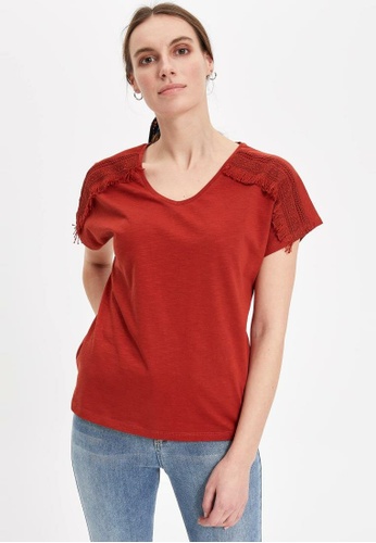Buy Defacto Defacto Woman Short Sleeve T Shirt Zalora Hk