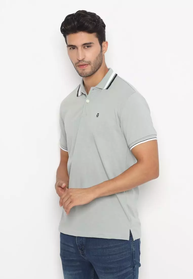 MATSUDA Kaos Polo Shirt Pria Kerah Aioi