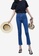 XAFITI blue Women High Rise Ankle-Length Jeans F964EAABEA0678GS_1