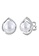Kings Collection white White Raindrop with Pearl Earrings (KJEA18059) A498DAC83CEA28GS_1