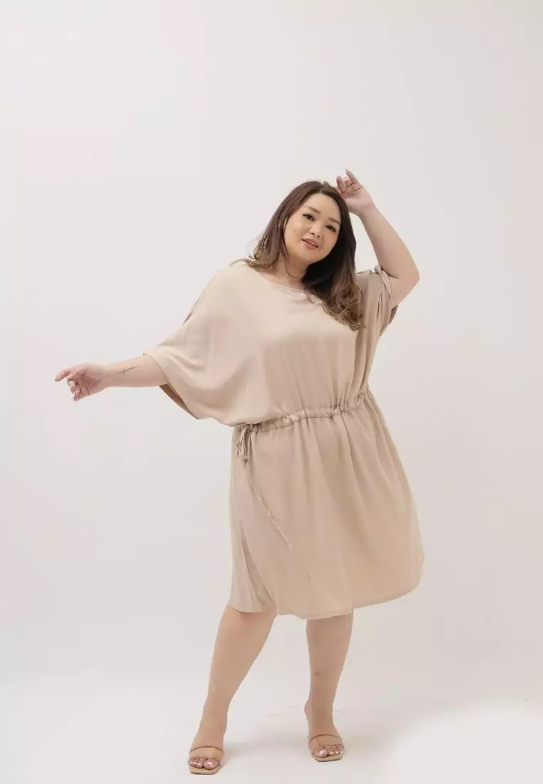 Plus Size Dress Sadie Nude