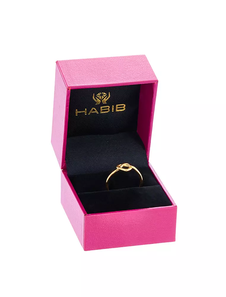 HABIB Oro Italia 916 Yellow Gold Ring GR49780523 (22K Gold)