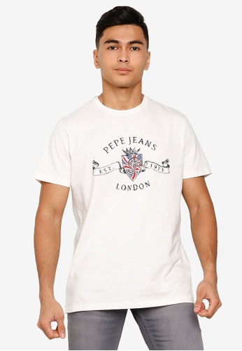 Buy Pepe Jeans Abbie Graphic Print T Shirt Online Zalora Singapore