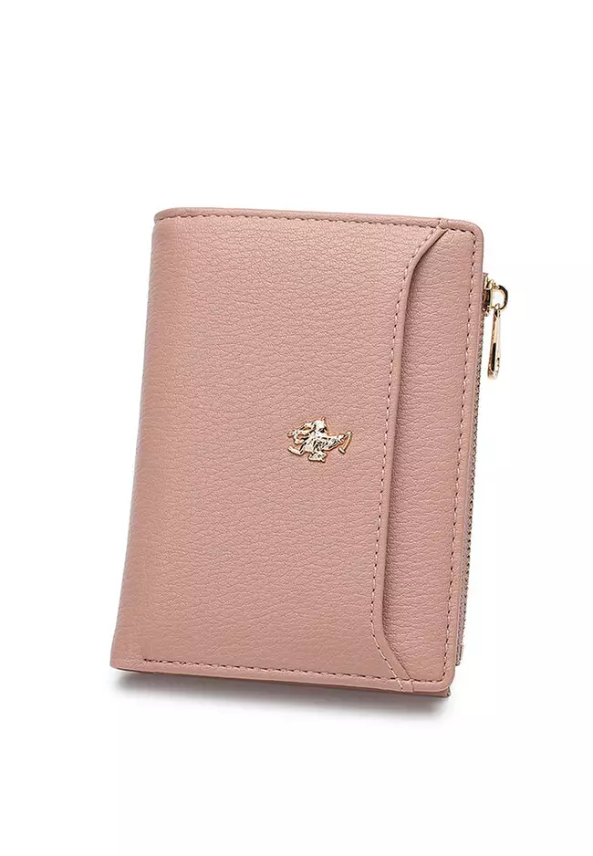 Women's 2 in 1 Purse/Wallet With Coin Compartment - Pink