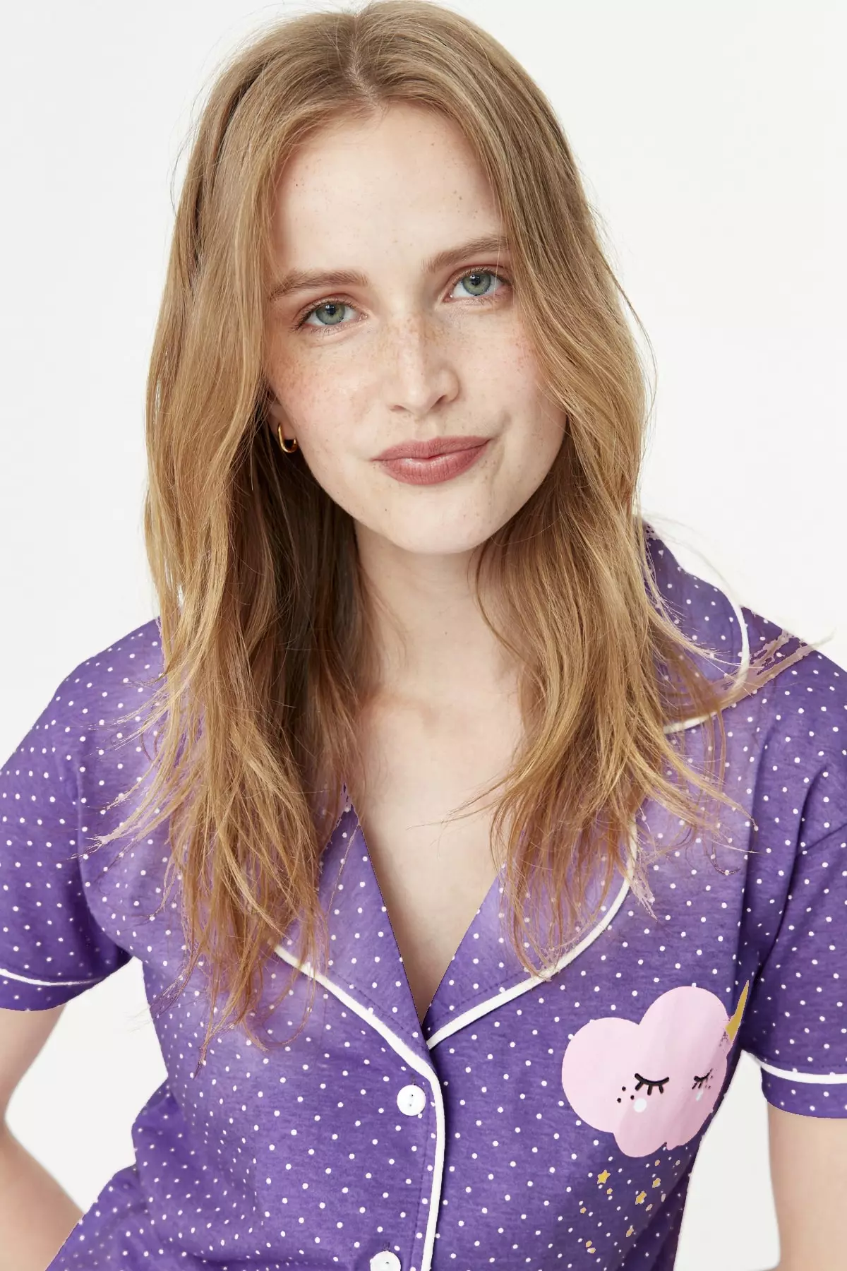 Polka Dot Pajamas Set