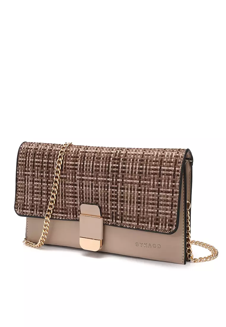 GYKACO CAMILIA Khaki - Dompet & Clutch Wanita - Fashion Wallet & Clutch