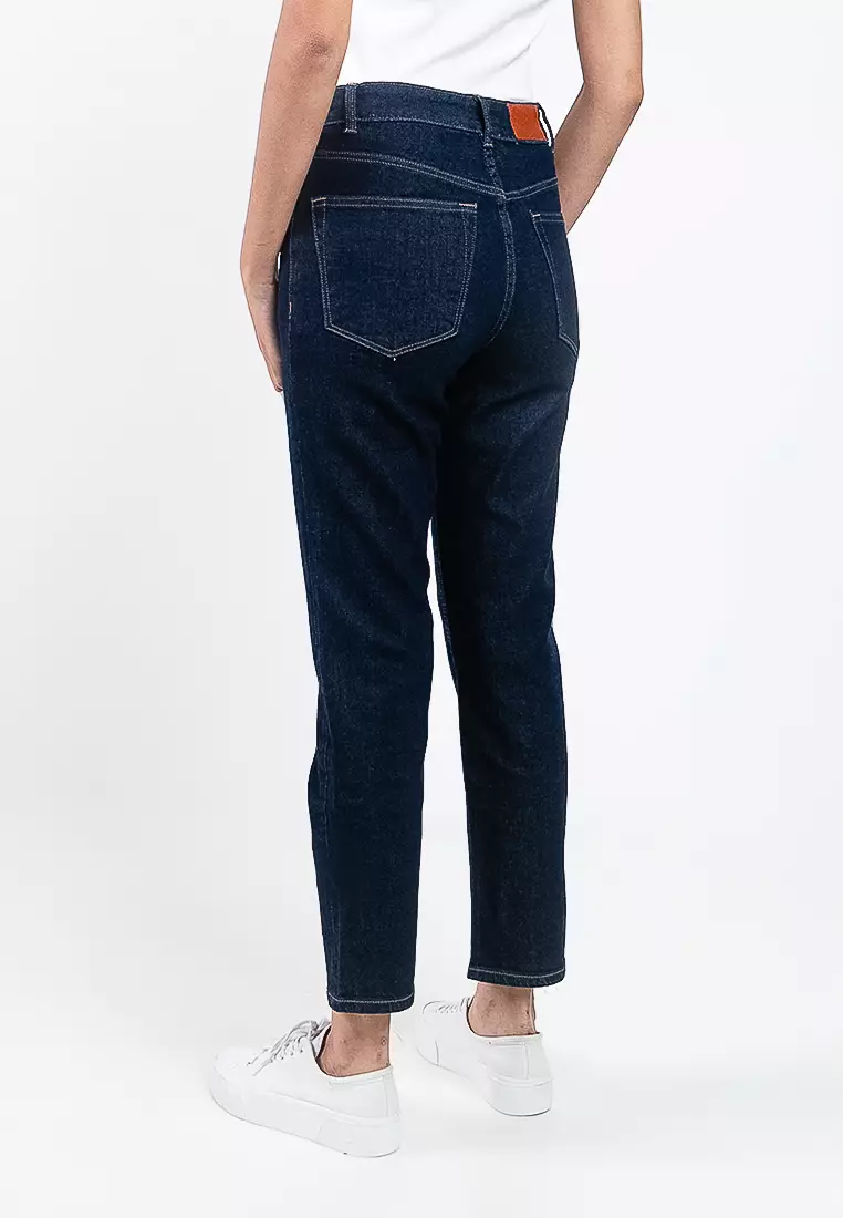 Sugar High Rise Straight Fit Jeans