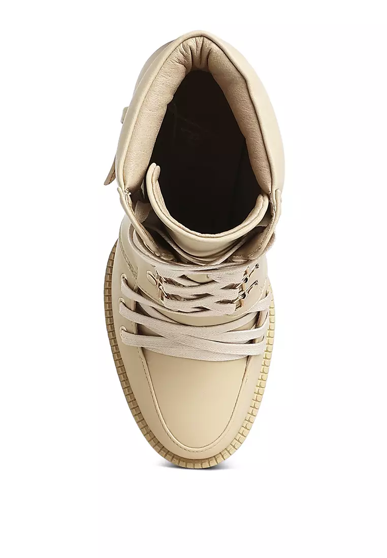 Lace up Combat Boots