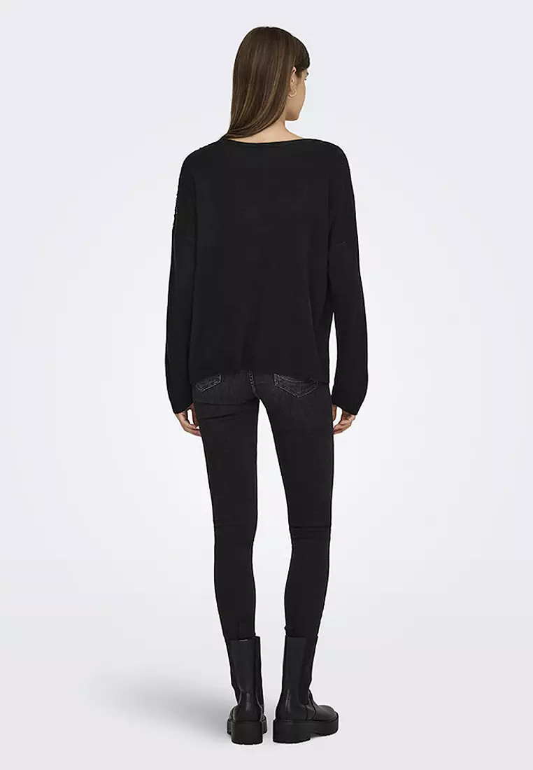 Starry Knitted Pullover