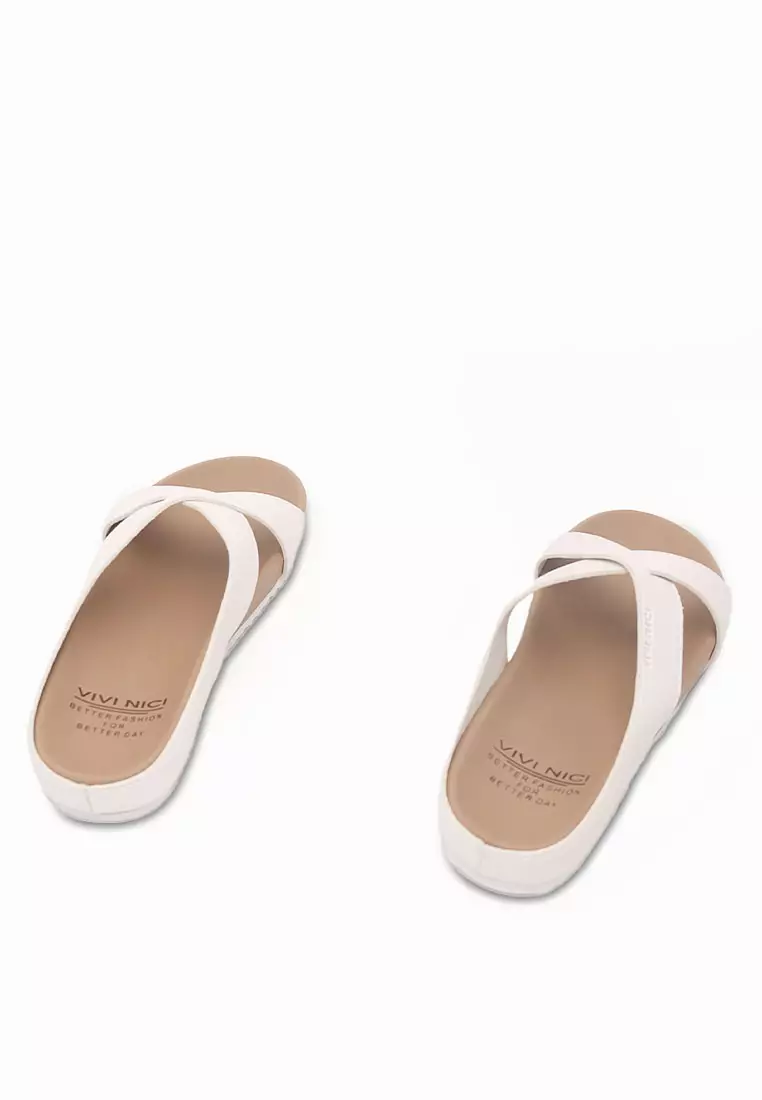 VIVI NICI - Melly Sandal Wanita White