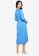 Mama.licious blue Maternity Simantha Jersey Midi Dress 86391AA60D2EDDGS_1