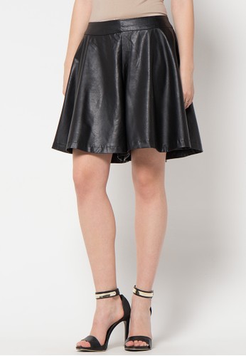 Import Leather Skirt